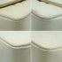 VINTAGE CHANEL DIANA MEDIUM CHAIN SHOULDER BAG BEIGE LAMB SKIN GOLD HARDWARE 90341864
