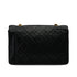 VINTAGE CHANEL DIANA MEDIUM CHAIN SHOULDER BAG BLACK LAMB SKIN GOLD HARDWARE 90338303