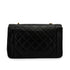 VINTAGE CHANEL DIANA MEDIUM CHAIN SHOULDER BAG BLACK LAMB SKIN GOLD HARDWARE 90338347