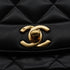 VINTAGE CHANEL DIANA MEDIUM CHAIN SHOULDER BAG BLACK LAMB SKIN GOLD HARDWARE 90339953
