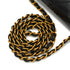 VINTAGE CHANEL DIANA MEDIUM CHAIN SHOULDER BAG BLACK LAMB SKIN GOLD HARDWARE 90341449