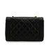 VINTAGE CHANEL DIANA MEDIUM CHAIN SHOULDER BAG BLACK LAMB SKIN GOLD HARDWARE 90343002