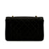 VINTAGE CHANEL DIANA MEDIUM CHAIN SHOULDER BAG BLACK LAMB SKIN GOLD HARDWARE 90344366