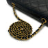 VINTAGE CHANEL DIANA MEDIUM CHAIN SHOULDER BAG BLACK LAMB SKIN GOLD HARDWARE 90317869