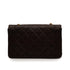 VINTAGE CHANEL DIANA MEDIUM CHAIN SHOULDER BAG BROWN LAMB SKIN GOLD HARDWARE 90341896