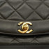 VINTAGE CHANEL DIANA MEDIUM CHAIN SHOULDER BAG KHAKI LAMB SKIN GOLD HARDWARE 90343619