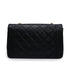 VINTAGE CHANEL DIANA MEDIUM CHAIN SHOULDER BAG NAVY LAMB SKIN GOLD HARDWARE 90335600
