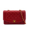 VINTAGE CHANEL DIANA MEDIUM CHAIN SHOULDER BAG RED CAVIAR SKIN GOLD HARDWARE 90314365