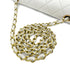 VINTAGE CHANEL DIANA MEDIUM CHAIN SHOULDER BAG WHITE LAMB SKIN GOLD HARDWARE 90313552