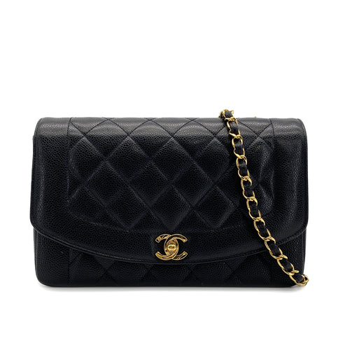 VINTAGE_CHANEL_DIANA_MIDIUM_CHAIN_SHOULDER_BAG_BLACK_CAVIAR_SKIN_GOLD_HARDWARE_90318522_japan