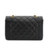 VINTAGE CHANEL DIANA MIDIUM CHAIN SHOULDER BAG BLACK CAVIAR SKIN GOLD HARDWARE 90334147