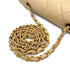VINTAGE CHANEL DIANA SMALL CHAIN SHOULDER BAG BEIGE LAMB SKIN GOLD HARDWARE 90317865