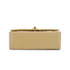 VINTAGE CHANEL DIANA SMALL CHAIN SHOULDER BAG BEIGE LAMB SKIN GOLD HARDWARE 90334269