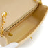 VINTAGE CHANEL DIANA SMALL CHAIN SHOULDER BAG BEIGE LAMB SKIN GOLD HARDWARE 90334269