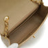 VINTAGE CHANEL DIANA SMALL CHAIN SHOULDER BAG BEIGE LAMB SKIN GOLD HARDWARE 90338882