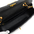 VINTAGE CHANEL DIANA SMALL CHAIN SHOULDER BAG BLACK CAVIR SKIN GOLD HARDWARE 90340455