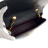 VINTAGE CHANEL DIANA SMALL CHAIN SHOULDER BAG BLACK LAMB SKIN GOLD HARDWARE 90324759