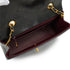 VINTAGE CHANEL DIANA SMALL CHAIN SHOULDER BAG BLACK LAMB SKIN GOLD HARDWARE 90330945