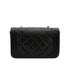 VINTAGE CHANEL DIANA SMALL CHAIN SHOULDER BAG BLACK LAMB SKIN GOLD HARDWARE 90331243