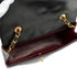 VINTAGE CHANEL DIANA SMALL CHAIN SHOULDER BAG BLACK LAMB SKIN GOLD HARDWARE 90331243