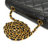 VINTAGE CHANEL DIANA SMALL CHAIN SHOULDER BAG BLACK LAMB SKIN GOLD HARDWARE 90332928