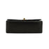 VINTAGE CHANEL DIANA SMALL CHAIN SHOULDER BAG BLACK LAMB SKIN GOLD HARDWARE 90334498