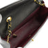 VINTAGE CHANEL DIANA SMALL CHAIN SHOULDER BAG BLACK LAMB SKIN GOLD HARDWARE 90334498