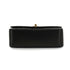 VINTAGE CHANEL DIANA SMALL CHAIN SHOULDER BAG BLACK LAMB SKIN GOLD HARDWARE 90340144
