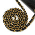 VINTAGE CHANEL DIANA SMALL CHAIN SHOULDER BAG BLACK LAMB SKIN GOLD HARDWARE 90340151