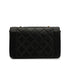VINTAGE CHANEL DIANA SMALL CHAIN SHOULDER BAG BLACK LAMB SKIN GOLD HARDWARE 90340155