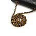 VINTAGE CHANEL DIANA SMALL CHAIN SHOULDER BAG BLACK LAMB SKIN GOLD HARDWARE 90341861
