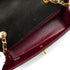 VINTAGE CHANEL DIANA SMALL CHAIN SHOULDER BAG BLACK LAMB SKIN GOLD HARDWARE 90341868