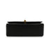 VINTAGE CHANEL DIANA SMALL CHAIN SHOULDER BAG BLACK LAMB SKIN GOLD HARDWARE 90342587