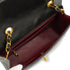 VINTAGE CHANEL DIANA SMALL CHAIN SHOULDER BAG BLACK LAMB SKIN GOLD HARDWARE 90344090