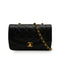 VINTAGE CHANEL DIANA SMALL CHAIN SHOULDER BAG BLACK LAMB SKIN GOLD HARDWARE 90344092