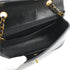 VINTAGE CHANEL DIANA SMALL CHAIN SHOULDER BAG BLACK LAMB SKIN GOLD HARDWARE 90348993
