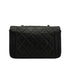 VINTAGE CHANEL DIANA SMALL CHAIN SHOULDER BAG BLACK LAMB SKIN GOLD HARDWARE 90350588
