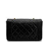 VINTAGE CHANEL DIANA SMALL CHAIN SHOULDER BAG BLACK LAMB SKIN GOLD HARDWARE 90317875