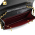 VINTAGE CHANEL DOUBLE TURN LOCK MATELASSE CHAIN SHOULDER HAND BAG BLACK LAMB SKIN GOLD HARDWARE 90330946