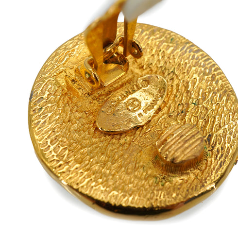 VINTAGE CHANEL EARRINGS 31 RUE CAMBON GOLD ACCESSORY 90338256