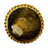 VINTAGE CHANEL EARRINGS BUTTON MOTIF GOLD BLACK ACCESSORY 23 90319150