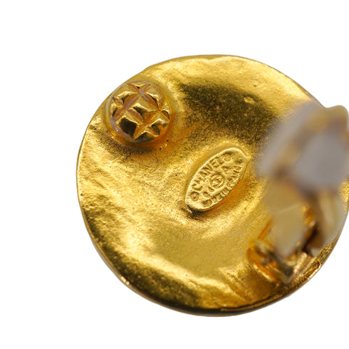 CHANEL EARRINGS COCOMARK ROUND ACCESSORY 04A 90331681