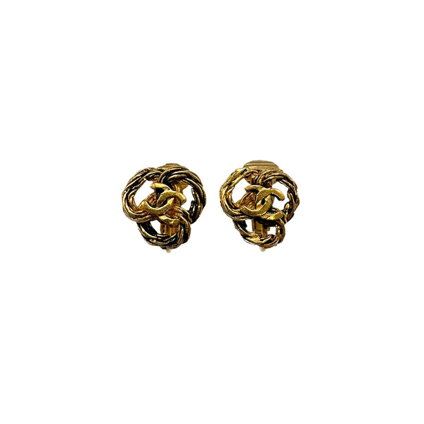 VINTAGE CHANEL EARRINGS COCOMARK ACCESSORY 90326768