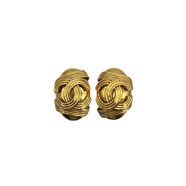 VINTAGE CHANEL EARRINGS COCOMARK ACCESSORY 94A 90327600