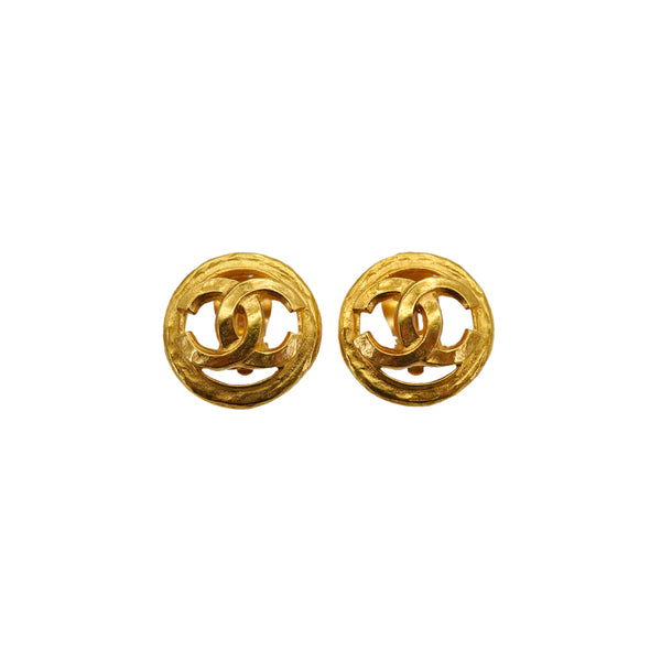 VINTAGE CHANEL EARRINGS COCOMARK ACCESSORY 94P 90328678