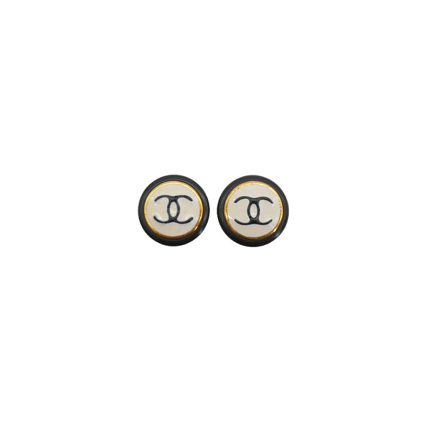 VINTAGE CHANEL EARRINGS COCOMARK ACCESSORY 95A 90332595