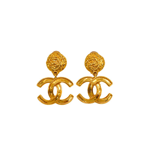 VINTAGE CHANEL EARRINGS COCOMARK ACCESSORY 95A 90347810