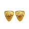 VINTAGE CHANEL EARRINGS COCOMARK GOLD ACCESSORY 97P 90345997