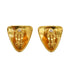 VINTAGE CHANEL EARRINGS COCOMARK GOLD ACCESSORY 97P 90345997