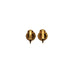 VINTAGE CHANEL EARRINGS COCOMARK BALL GOLD ACCESSORY 90323108